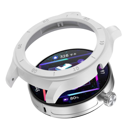 For Huawei Watch GT Cyber Anti-drop Hard PC+ABS Watch Case Hollow Watch Protective Cover for 22mm Lug Strap