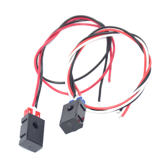 2Pcs Infrared Beam Sensor Detector Alarm Photocell Photoelectric Switch DC 12-24V Light Control Switch Detect Distance 2m