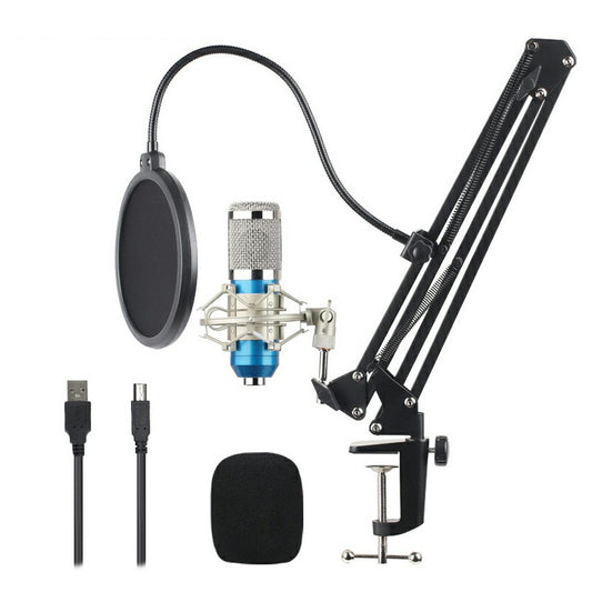 BM800 USB Streaming PC Microphone Kit 192KHz/24Bit Condenser Mic for Podcasting Gaming Home Recording