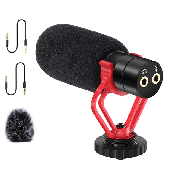 KATTO KT-G3A Portable Electrostatic Condenser Shotgun Microphone Phone Camera Live Microphone Intelligent Noise Reduction