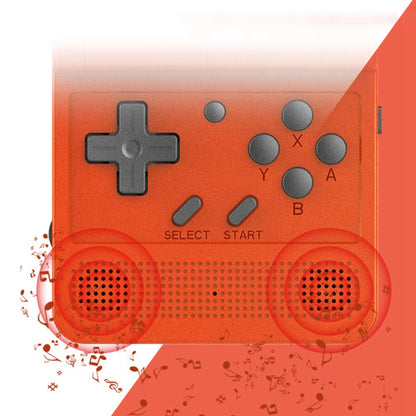POWKIDDY V90 (64GB Card) English Version Flip Cover Retro Game Console 3-inch Screen Open Source Video Game Player Gift