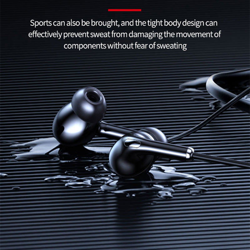 960 Bluetooth 5.0 Earphone Sports Neckband Headphone Bass Stereo Power LED Display Noise Cancelling Headset Support TF Card