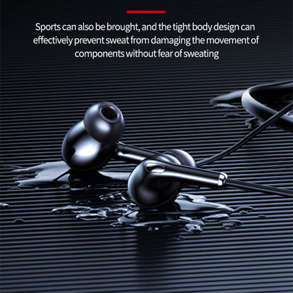 960 Bluetooth 5.0 Earphone Sports Neckband Headphone Bass Stereo Power LED Display Noise Cancelling Headset Support TF Card