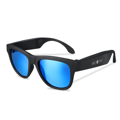 G1 Bone Conduction Smart Audio Sunglasses Wireless Bluetooth Hands-free Earphone Anti-Blue Light Music Glasses