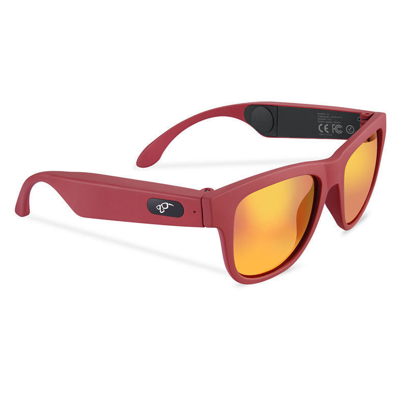 G1 Bone Conduction Smart Audio Sunglasses Wireless Bluetooth Hands-free Earphone Anti-Blue Light Music Glasses