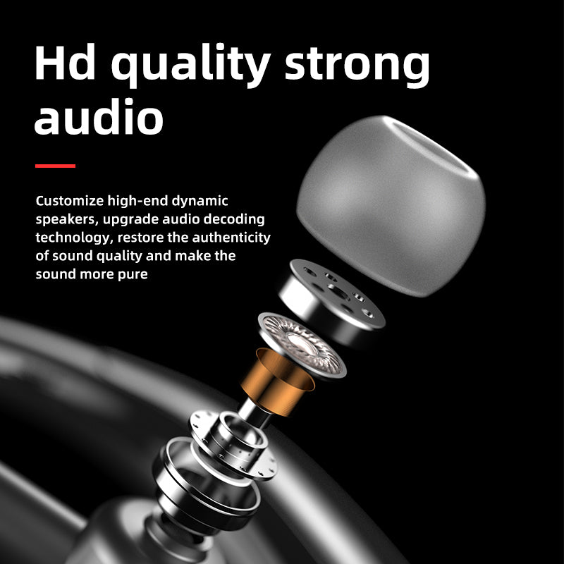 DZ-30 Wireless Bluetooth 5.0 Earphone TWS In-ear Headset Stereo CVC Noise Cancelling Business Earbud
