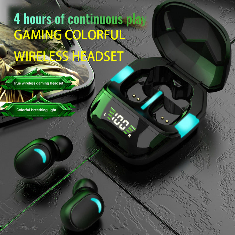 G7S TWS Earphone Noise Reduction Wireless Bluetooth-compatible Headphones Gaming Headset