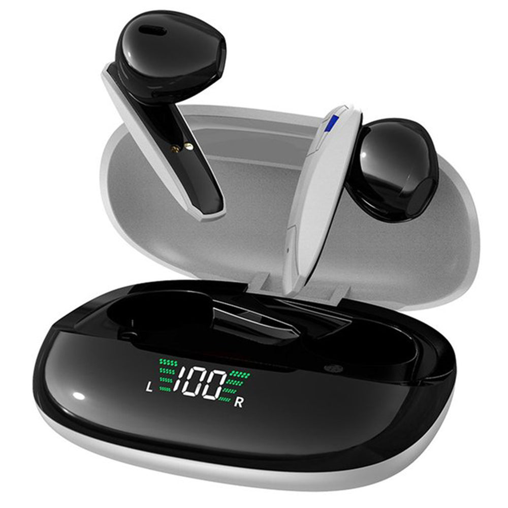 Y2 TWS Wireless Bluetooth 5.1 Low Latency E-sports Earphone Digital Display Music Game Headset