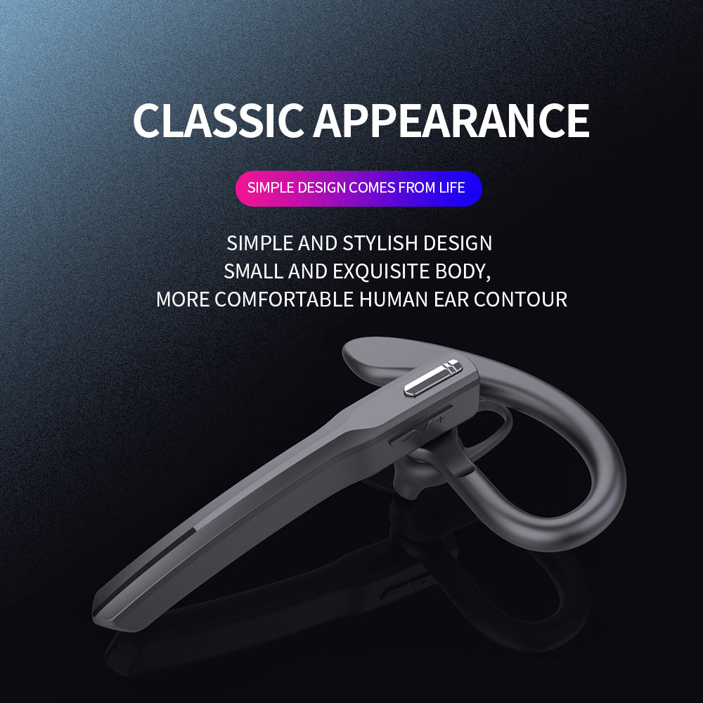M8 Wireless Hands-free Bluetooth Headphones Noise Reduction Earphones with Ear Hook