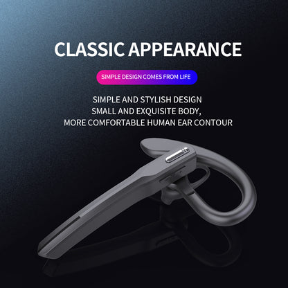 M8 Wireless Hands-free Bluetooth Headphones Noise Reduction Earphones with Ear Hook
