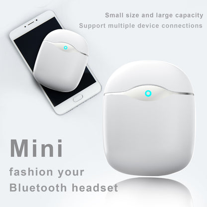 M18 TWS Bluetooth 5.2 Headset Binaural Stereo Wireless Earbuds IP3 Waterproof Sports Headphones Compatible with Mobile Phones/ Tablets/Laptops