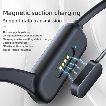 DG-X18 Pro 32G Memory Bluetooth 5.0 Bone Conduction Earphones Lightweight IPX8 Waterproof Headphones for Running Sports