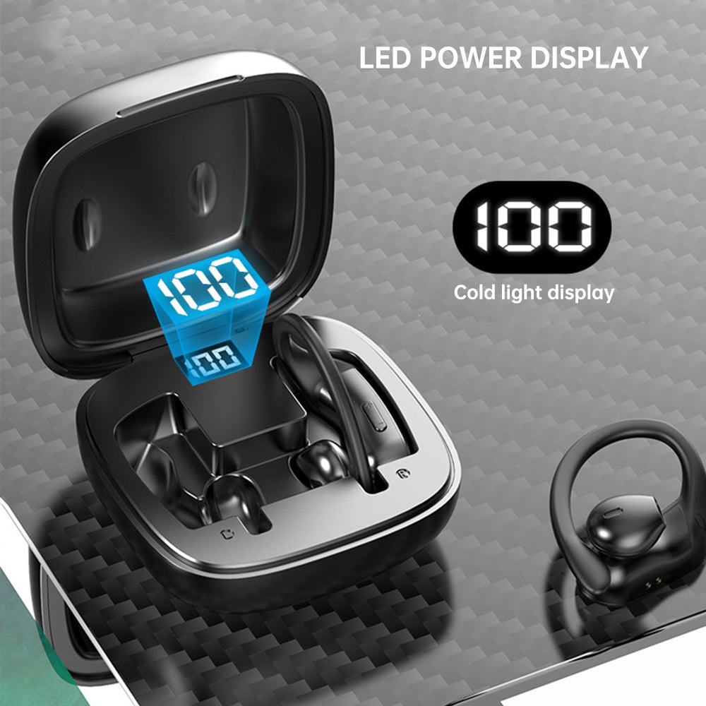 B10 Bluetooth 5.0 Wireless Earphones LED Digital Display TWS Ear Hook Sports Music Headsets