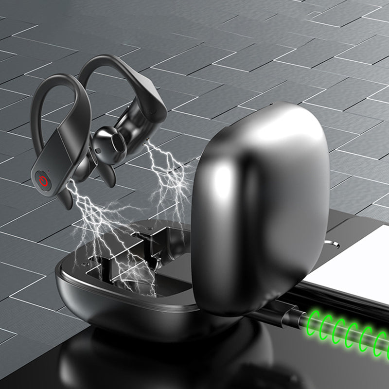 B10 Bluetooth 5.0 Wireless Earphones LED Digital Display TWS Ear Hook Sports Music Headsets