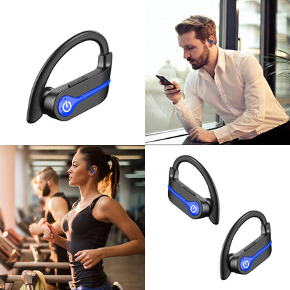 HBQ-Q62-9 Earphone TWS Wireless Bluetooth 5.0 Noise Reduction Low-Latency Ear Hook Design Headset Gaming Headphone