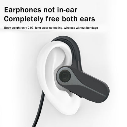 B8 Air Conduction Headphone Bluetooth 5.3 Waterproof Wireless Sports Music Gaming Neckband Headset