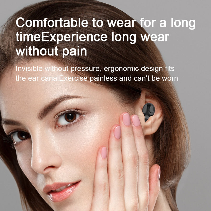 T8 Wireless Bluetooth Headset with Charging Case LED Digital Display Sports Earbuds