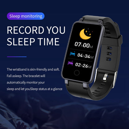 C2 0.96" Screen Smart Watch Health Monitor Sports Bracelet Multifunction Bluetooth Waterproof Intelligent Bracelet