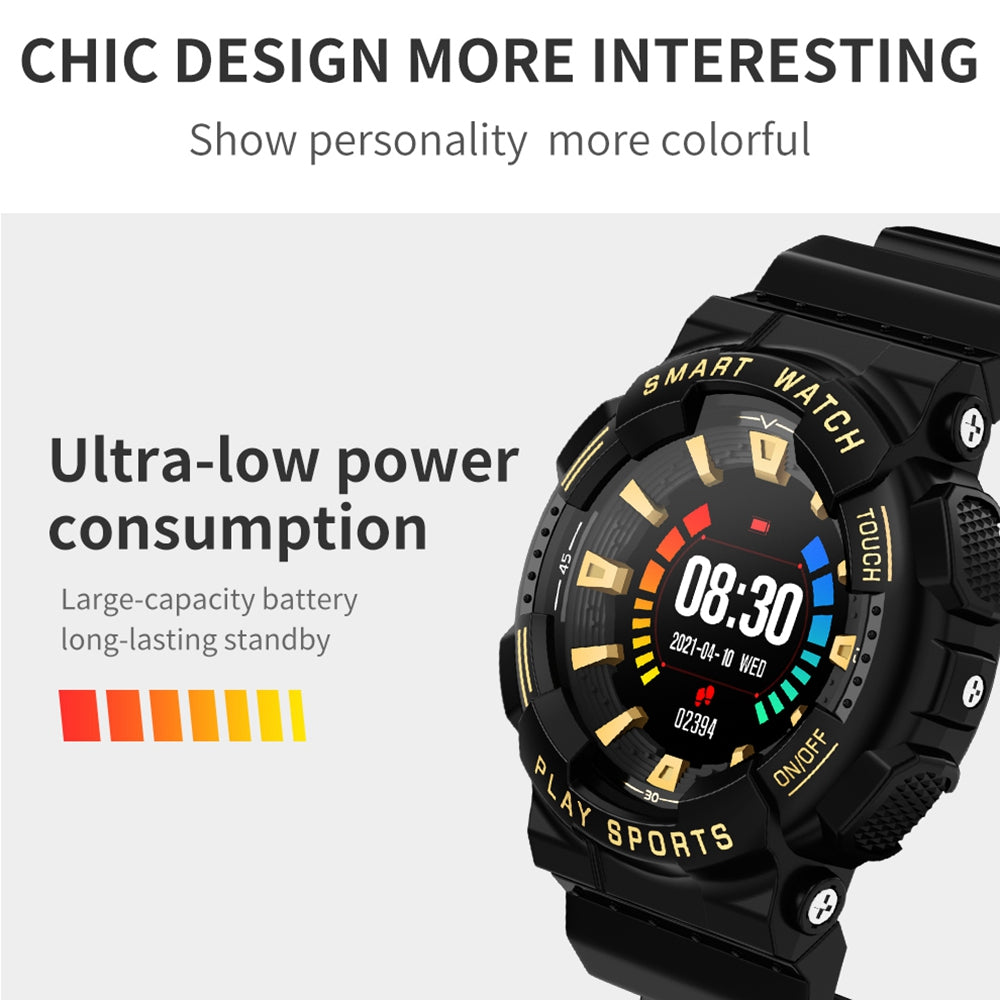 CM2 Health Monitoring Watch Multi-Sport Modes Blood Oxygen Heart Rate Monitor Fitness Tracker Smart Watch