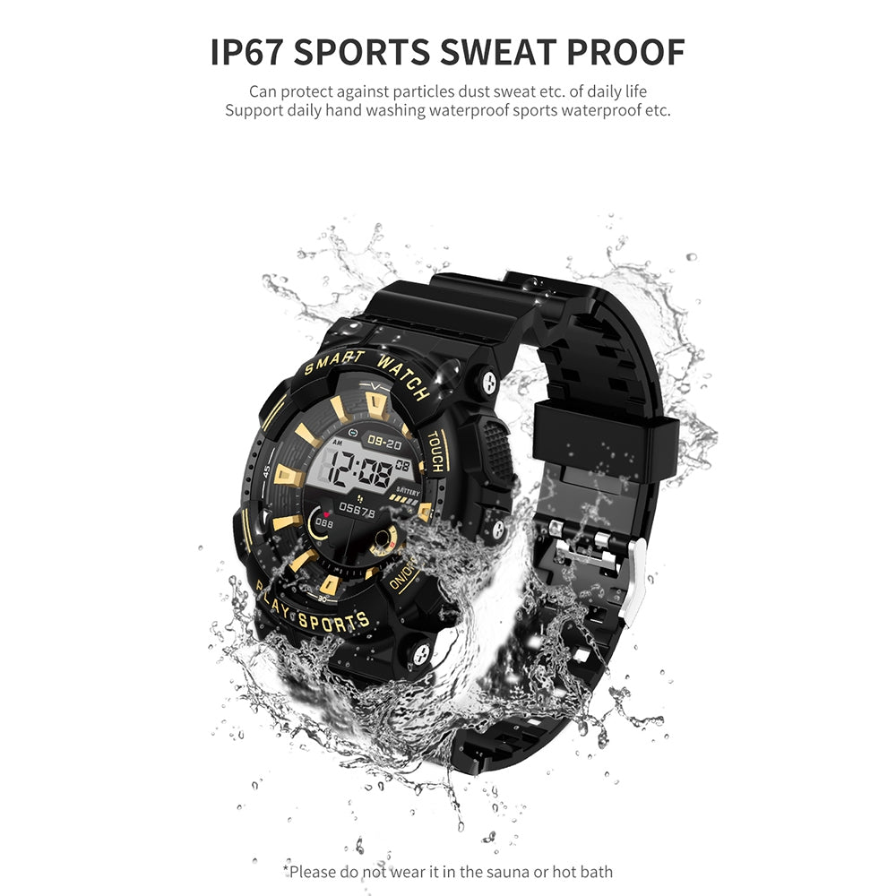 CM2 Health Monitoring Watch Multi-Sport Modes Blood Oxygen Heart Rate Monitor Fitness Tracker Smart Watch