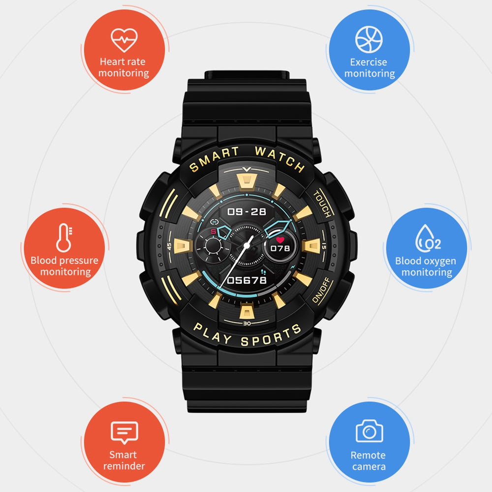CM2 Health Monitoring Watch Multi-Sport Modes Blood Oxygen Heart Rate Monitor Fitness Tracker Smart Watch