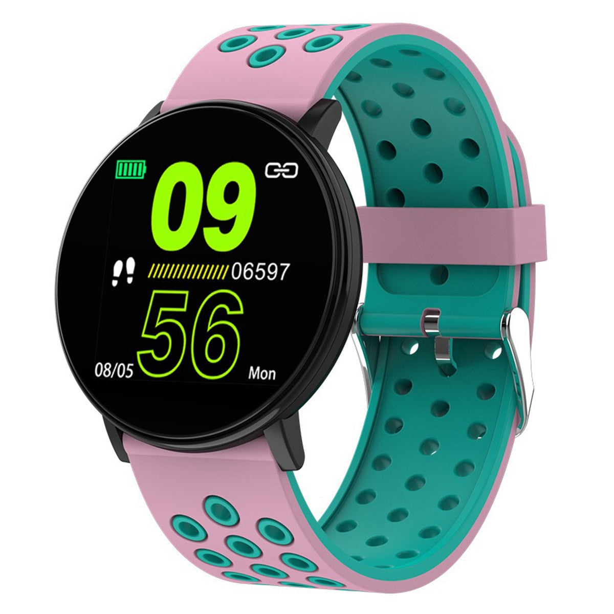 N2 1.3-inch Round Screen Smart Watch Heart Rate Monitor Sports Bracelet for Android / iOS
