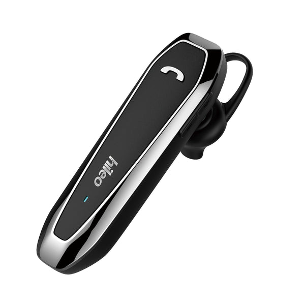 HILEO Hi6 Single Ear Wireless Bluetooth Headset Low-Power Dissipation Earphone Business Style Ultra-Long Standby Headphone Support IPX4 Water Resistant