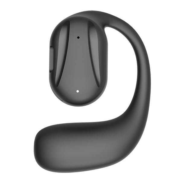YJ77 Business Single Ear Wireless Bluetooth Earhook Headset Air Conduction Hands-free Call Music Earphone
