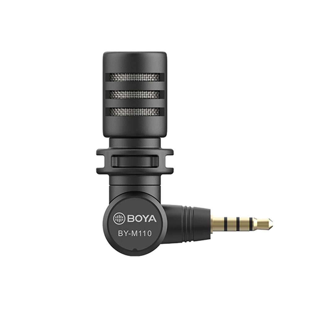 BOYA BY-M110 3.5MM TRRS Output Mini Microphone