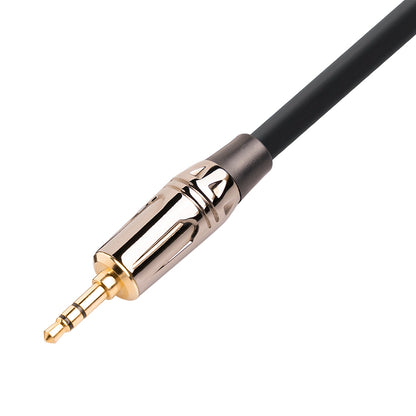 TC194BLY202 1m 3.5mm Male to Dual 6.35mm Male Jack Audio Cable for Mixer/Recording Equipment