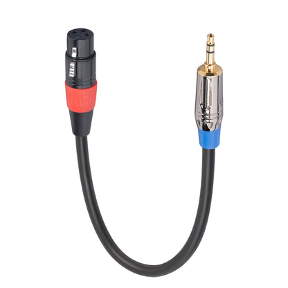 TC194BUXK107-03 0.3m 3.5mm Male to XLR 3Pin Female Adapter Converter Cable