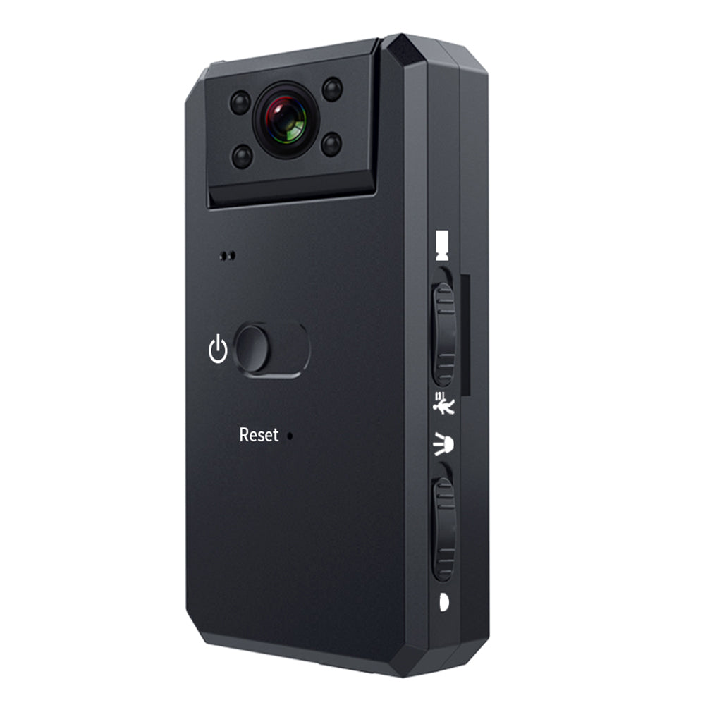 MD90S 1080P HD Mini Camera with 180-Degree Rotating Lens Wireless Camera Infrared Night Vision Motion Detection DV Surveillance Recorder