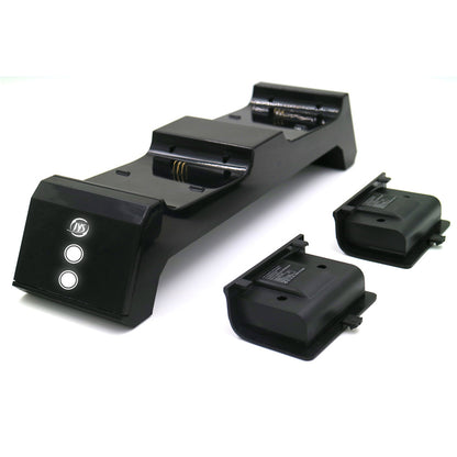 JYS 3-in-1 Dual Charge Regulator Base Charger for Xbox One / Xbox One S