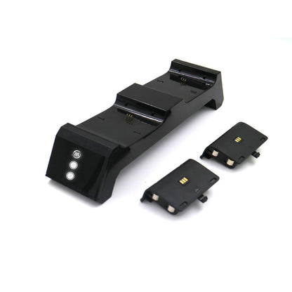 JYS 3-in-1 Dual Charge Regulator Base Charger for Xbox One / Xbox One S