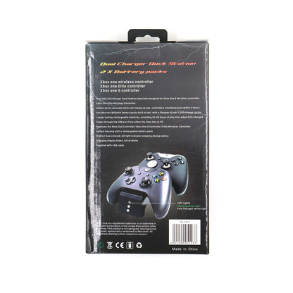 JYS 3-in-1 Dual Charge Regulator Base Charger for Xbox One / Xbox One S