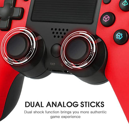 RYX-298 PS4 Bluetooth Gamepad Wireless Controller with Dual Vibration and TouchPad/Audio Function for Playstation 4/PS4 Pro/PC/Laptop