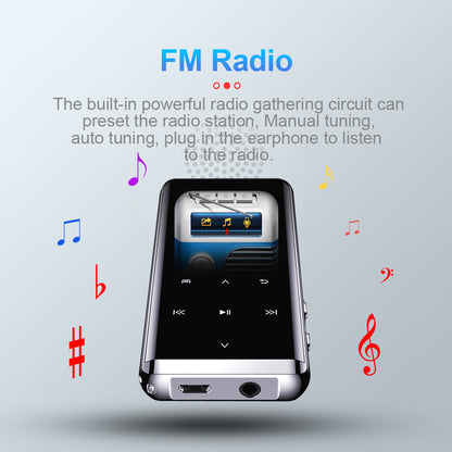 M13 32GB Portable Audio Recorder 1.5 inch Screen Bluetooth MP3 Video Pictures Viewing FM Radio E-book Reader Voice Activated Voice Recorder