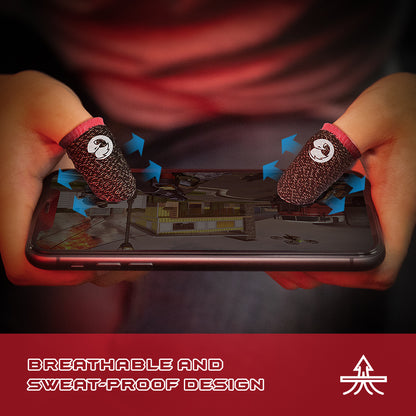 1 Pair GameSir Sensitive Sweat-proof Anti-slip Breathable Mobile Phone Game Playing Finger Cover