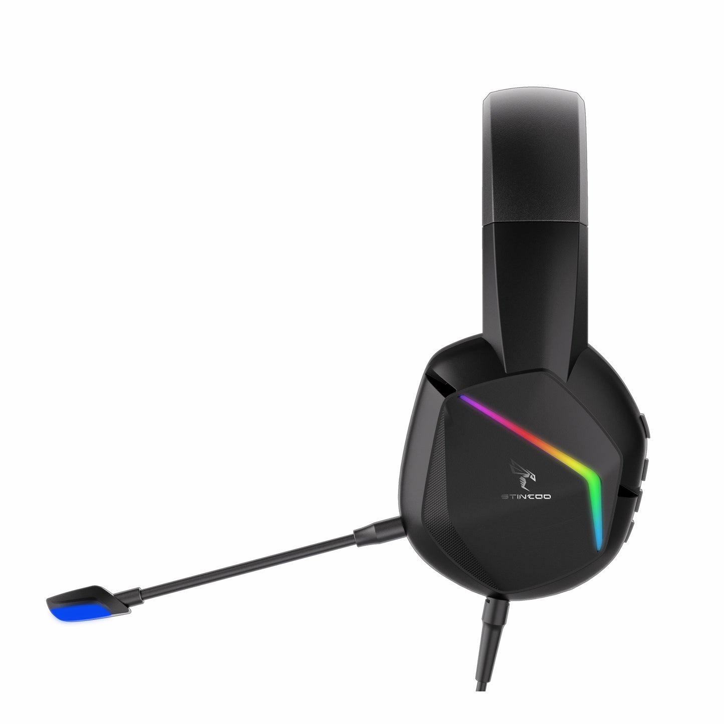 GS401 Surround Sound Gaming Headset with Mic for PC Phone Tablet, 2.4G Wireless