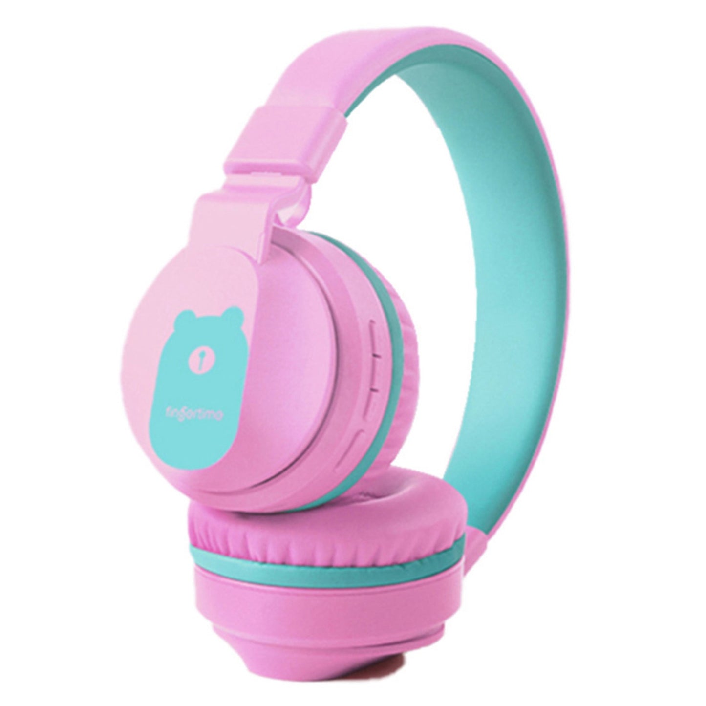 BOBO+ Kid&#39;s Wireless Bluetooth 5.0 Headphones Noise Reduction Over-ear Headsets Stereo Sound FM Radio Support TF Card Earphone for Boys Girls School Study Home