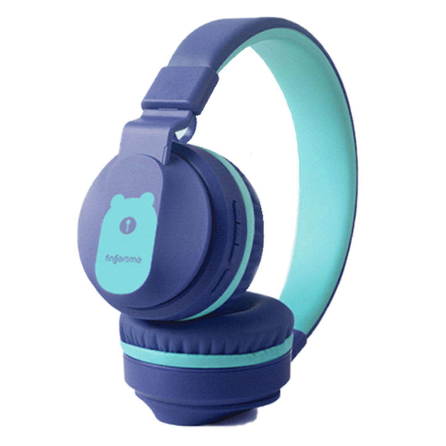 BOBO+ Kid&#39;s Wireless Bluetooth 5.0 Headphones Noise Reduction Over-ear Headsets Stereo Sound FM Radio Support TF Card Earphone for Boys Girls School Study Home
