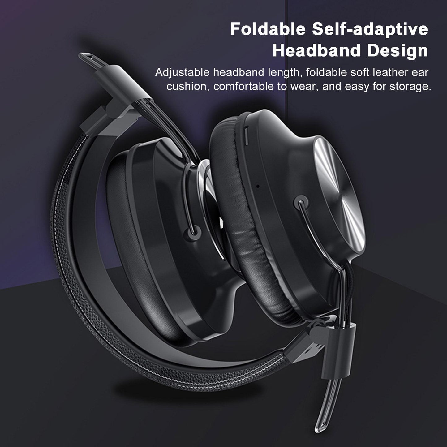 S4000 Wireless Bluetooth Headset Over-ear Headphone Support TF Card FM Radio