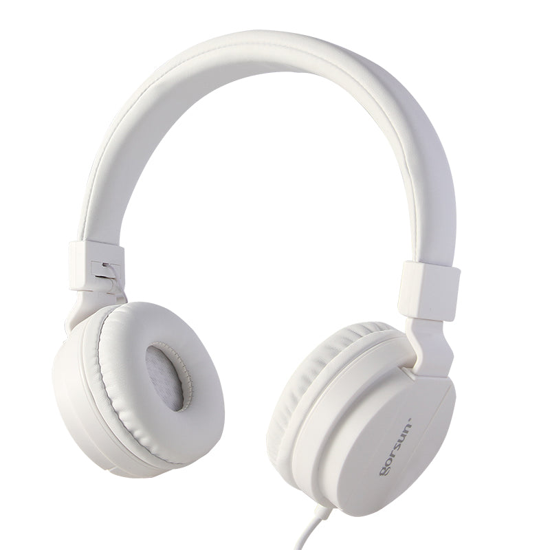 GORSUN GS-778 Over-ear Wired Headphone Stereo HiFi Sound Children Headset with 3.5mm AUX Plug