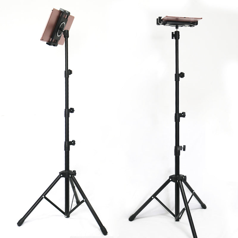 ADV-306 52cm-136cm Height Adjustable Foldable Tripod Mount for Phone Tablet within 4.7-12.9 Inches