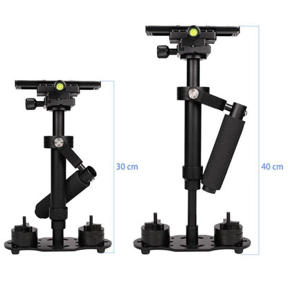 S40 Handheld Stabilizer 40cm Aluminum Alloy Photographic Video Stabilizer for Steadycam Steadicam DSLR Camera Camcorder