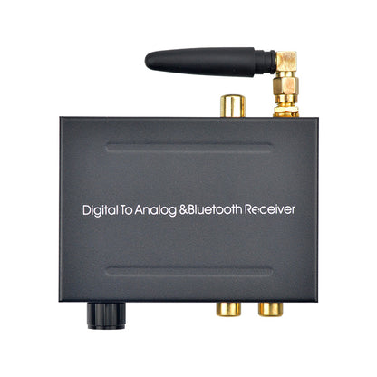 24Bit 192Khz Digital to Analog Converter Bluetooth 5.0 Receiver Volume Control DAC Audio Adapter for DVD TVbox