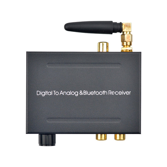 24Bit 192Khz Digital to Analog Converter Bluetooth 5.0 Receiver Volume Control DAC Audio Adapter for DVD TVbox