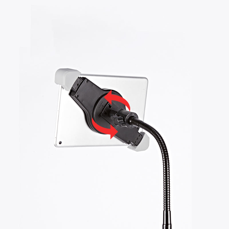 JYX-368 360&#176; Rotation Tablet Holder Height Adjustable Tripod Stand for Selfie Live Broadcast