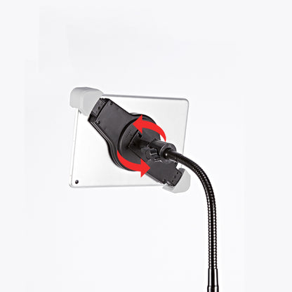 JYX-368 360&#176; Rotation Tablet Holder Height Adjustable Tripod Stand for Selfie Live Broadcast