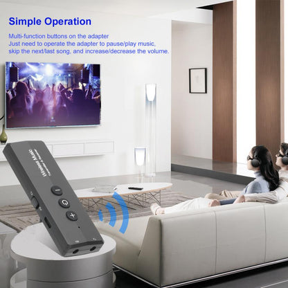 ZF-360A 3 in 1 Bluetooth 5.0 Receiver Transmitter Rechargeable Wireless AUX Audio Adapter